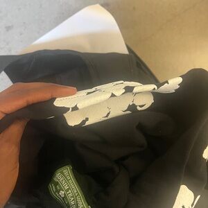 Black denim tears size small